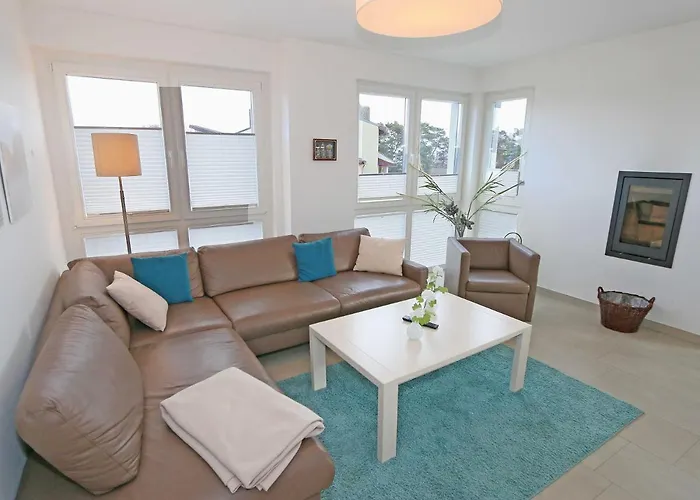 شقة Strandvilla - Wg 12 Mit Meerblick, Kamin, Sauna, Whirlpool